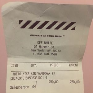 Black Off-White Prestos